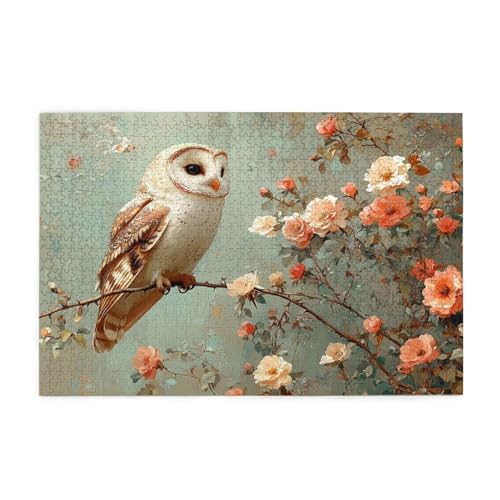 Puzzle 5000 Teile Blume, Eule Holz XXL Puzzle Erwachsene mit Schachtel und Poster, Schwierige, Herausfordernde und Interessant Spiele für Anfänger, Geschenke für Männer/Frauen Wohndekoration 1T-1622 Puzzle 5000 Teile Blume, Eule Holz XXL Puzzle Erwachsene mit Schachtel und Poster, Schwierige, Herausfordernde und Interessant Spiele für Anfänger, Geschenke für Männer/Frauen Wohndekoration 1T-1622 von Tamalsj