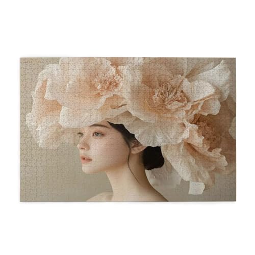 Puzzle 5000 Teile Blume, Frau Holz XXL Puzzle Erwachsene mit Schachtel und Poster, Schwierige, Herausfordernde und Interessant Spiele für Anfänger, Geschenke für Männer/Frauen Wohndekoration 1T-590 Puzzle 5000 Teile Blume, Frau Holz XXL Puzzle Erwachsene mit Schachtel und Poster, Schwierige, Herausfordernde und Interessant Spiele für Anfänger, Geschenke für Männer/Frauen Wohndekoration 1T-590 von Tamalsj