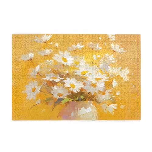 Puzzle 5000 Teile Blume, Gänseblümchen Holz XXL Puzzle Erwachsene mit Schachtel und Poster, Schwierige, Herausfordernde und Interessant Spiele für Anfänger, Frauen Wohndekoration Geschenke 1T-1252 Puzzle 5000 Teile Blume, Gänseblümchen Holz XXL Puzzle Erwachsene mit Schachtel und Poster, Schwierige, Herausfordernde und Interessant Spiele für Anfänger, Frauen Wohndekoration Geschenke 1T-1252 von Tamalsj