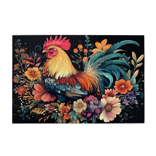 Puzzle 5000 Teile Blume, Huhn Holz XXL Puzzle Erwachsene mit Schachtel und Poster, Schwierige, Herausfordernde und Interessant Spiele für Anfänger, Geschenke für Männer/Frauen Wohndekoration 1T-1731 Puzzle 5000 Teile Blume, Huhn Holz XXL Puzzle Erwachsene mit Schachtel und Poster, Schwierige, Herausfordernde und Interessant Spiele für Anfänger, Geschenke für Männer/Frauen Wohndekoration 1T-1731 von Tamalsj
