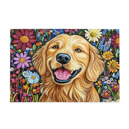 Puzzle 5000 Teile Blume, Hund Holz XXL Puzzle Erwachsene mit Schachtel und Poster, Schwierige, Herausfordernde und Interessant Spiele für Anfänger, Geschenke für Männer/Frauen Wohndekoration 1T-878 Puzzle 5000 Teile Blume, Hund Holz XXL Puzzle Erwachsene mit Schachtel und Poster, Schwierige, Herausfordernde und Interessant Spiele für Anfänger, Geschenke für Männer/Frauen Wohndekoration 1T-878 von Tamalsj
