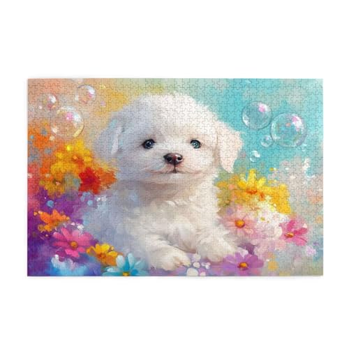 Puzzle 5000 Teile Blume, Hund Holz XXL Puzzle Erwachsene mit Schachtel und Poster, Schwierige, Herausfordernde und Interessant Spiele für Anfänger, Geschenke für Männer/Frauen Wohndekoration 1T-1374 Puzzle 5000 Teile Blume, Hund Holz XXL Puzzle Erwachsene mit Schachtel und Poster, Schwierige, Herausfordernde und Interessant Spiele für Anfänger, Geschenke für Männer/Frauen Wohndekoration 1T-1374 von Tamalsj