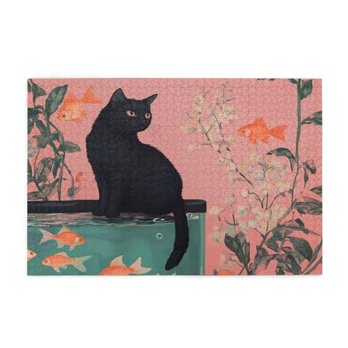 Puzzle 5000 Teile Blume, Katze Holz XXL Puzzle Erwachsene mit Schachtel und Poster, Schwierige, Herausfordernde und Interessant Spiele für Anfänger, Geschenke für Männer/Frauen Wohndekoration 1T-569 Puzzle 5000 Teile Blume, Katze Holz XXL Puzzle Erwachsene mit Schachtel und Poster, Schwierige, Herausfordernde und Interessant Spiele für Anfänger, Geschenke für Männer/Frauen Wohndekoration 1T-569 von Tamalsj