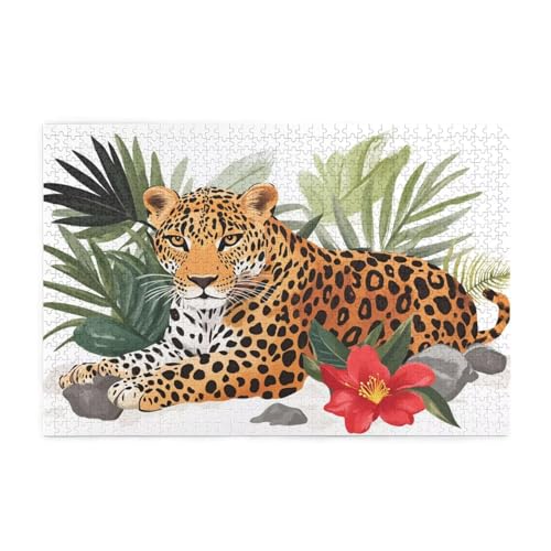 Puzzle 5000 Teile Blume, Leopard Holz XXL Puzzle Erwachsene mit Schachtel und Poster, Schwierige, Herausfordernde und Interessant Spiele für Anfänger, Geschenke für Männer/Frauen Wohndekoration 1T-696 Puzzle 5000 Teile Blume, Leopard Holz XXL Puzzle Erwachsene mit Schachtel und Poster, Schwierige, Herausfordernde und Interessant Spiele für Anfänger, Geschenke für Männer/Frauen Wohndekoration 1T-696 von Tamalsj