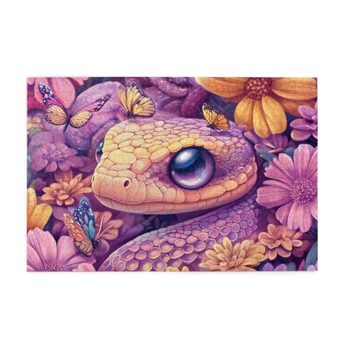 Puzzle 5000 Teile Blume, Schlange Holz XXL Puzzle Erwachsene mit Schachtel und Poster, Schwierige, Herausfordernde und Interessant Spiele für Anfänger, Männer/Frauen Wohndekoration Geschenke 1T-1611 Puzzle 5000 Teile Blume, Schlange Holz XXL Puzzle Erwachsene mit Schachtel und Poster, Schwierige, Herausfordernde und Interessant Spiele für Anfänger, Männer/Frauen Wohndekoration Geschenke 1T-1611 von Tamalsj