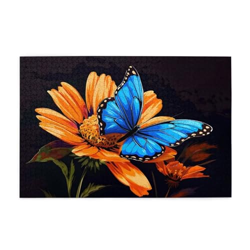 Puzzle 5000 Teile Blume, Schmetterling Holz XXL Puzzle Erwachsene mit Schachtel und Poster, Schwierige, Herausfordernde und Interessant Spiele für Anfänger, Frauen Wohndekoration Geschenke 1T-1794 Puzzle 5000 Teile Blume, Schmetterling Holz XXL Puzzle Erwachsene mit Schachtel und Poster, Schwierige, Herausfordernde und Interessant Spiele für Anfänger, Frauen Wohndekoration Geschenke 1T-1794 von Tamalsj