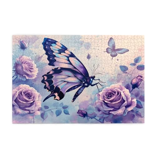 Puzzle 5000 Teile Blume, Schmetterling Holz XXL Puzzle Erwachsene mit Schachtel und Poster, Schwierige, Herausfordernde und Interessant Spiele für Anfänger, Frauen Wohndekoration Geschenke 1T-1930 Puzzle 5000 Teile Blume, Schmetterling Holz XXL Puzzle Erwachsene mit Schachtel und Poster, Schwierige, Herausfordernde und Interessant Spiele für Anfänger, Frauen Wohndekoration Geschenke 1T-1930 von Tamalsj