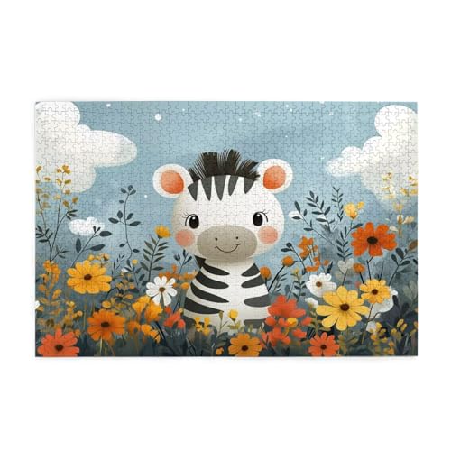 Puzzle 5000 Teile Blume, Zebra Holz XXL Puzzle Erwachsene mit Schachtel und Poster, Schwierige, Herausfordernde und Interessant Spiele für Anfänger, Geschenke für Männer/Frauen Wohndekoration 1T-1661 Puzzle 5000 Teile Blume, Zebra Holz XXL Puzzle Erwachsene mit Schachtel und Poster, Schwierige, Herausfordernde und Interessant Spiele für Anfänger, Geschenke für Männer/Frauen Wohndekoration 1T-1661 von Tamalsj