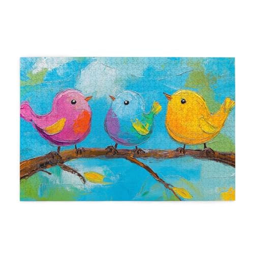 Puzzle 5000 Teile Bunt, Bird Holz XXL Puzzle Erwachsene mit Schachtel und Poster, Schwierige, Herausfordernde und Interessant Spiele für Anfänger, Geschenke für Männer/Frauen Wohndekoration 1T-53 Puzzle 5000 Teile Bunt, Bird Holz XXL Puzzle Erwachsene mit Schachtel und Poster, Schwierige, Herausfordernde und Interessant Spiele für Anfänger, Geschenke für Männer/Frauen Wohndekoration 1T-53 von Tamalsj