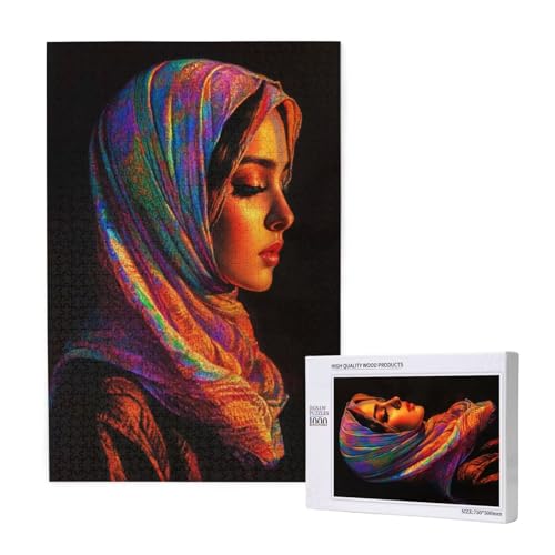 Puzzle 5000 Teile Bunt Klassische Puzzles für Erwachsene Frau Anspruchsvolles und Lustig Kreatives Unterhaltungsspiel,Holzpuzzle für Erwachsene Als Geburtstags Feiertage Geschenk fur Frauen 2T-1105 von Tamalsj
