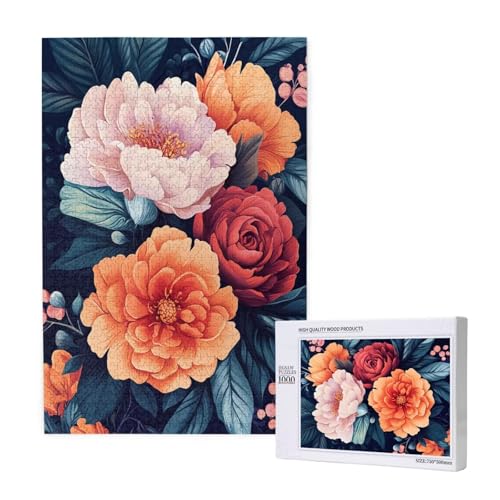Puzzle 5000 Teile Bunt Klassische Puzzles für Erwachsene Pfingstrose Anspruchsvolles und Lustig Kreatives Unterhaltungsspiel, Holzpuzzle für Erwachsene Als Feiertage Geschenk fur Frauen 2T-1217 Puzzle 5000 Teile Bunt Klassische Puzzles für Erwachsene Pfingstrose Anspruchsvolles und Lustig Kreatives Unterhaltungsspiel, Holzpuzzle für Erwachsene Als Feiertage Geschenk fur Frauen 2T-1217 von Tamalsj