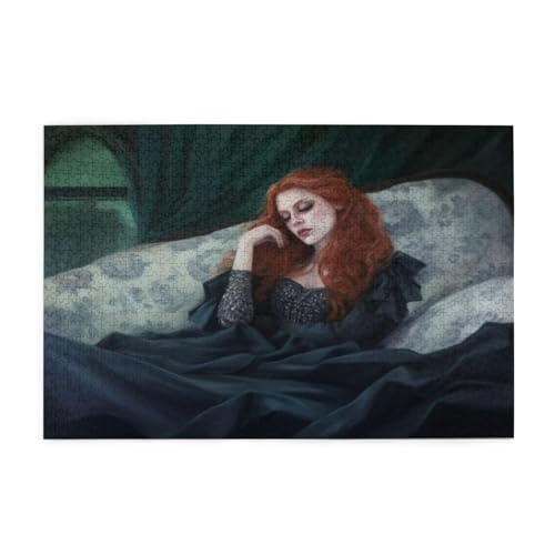 Puzzle 5000 Teile Frau, gotisch Holz XXL Puzzle Erwachsene mit Schachtel und Poster, Schwierige, Herausfordernde und Interessant Spiele für Anfänger, Geschenke für Männer/Frauen Wohndekoration 1T-88 Puzzle 5000 Teile Frau, gotisch Holz XXL Puzzle Erwachsene mit Schachtel und Poster, Schwierige, Herausfordernde und Interessant Spiele für Anfänger, Geschenke für Männer/Frauen Wohndekoration 1T-88 von Tamalsj