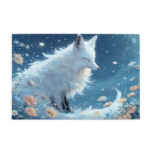 Puzzle 5000 Teile Fuchs, Winter Holz XXL Puzzle Erwachsene mit Schachtel und Poster, Schwierige, Herausfordernde und Interessant Spiele für Anfänger, Geschenke für Männer/Frauen Wohndekoration 1T-1997 Puzzle 5000 Teile Fuchs, Winter Holz XXL Puzzle Erwachsene mit Schachtel und Poster, Schwierige, Herausfordernde und Interessant Spiele für Anfänger, Geschenke für Männer/Frauen Wohndekoration 1T-1997 von Tamalsj