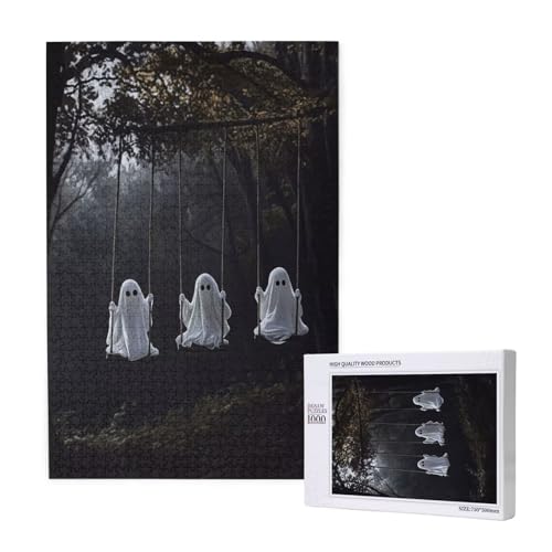 Puzzle 5000 Teile Halloween Klassische Puzzles für Erwachsene Wald Anspruchsvolles und Lustig Kreatives Unterhaltungsspiel, Holzpuzzle für Erwachsene Als Feiertage Geschenk fur Frauen 2T-1074 Puzzle 5000 Teile Halloween Klassische Puzzles für Erwachsene Wald Anspruchsvolles und Lustig Kreatives Unterhaltungsspiel, Holzpuzzle für Erwachsene Als Feiertage Geschenk fur Frauen 2T-1074 von Tamalsj