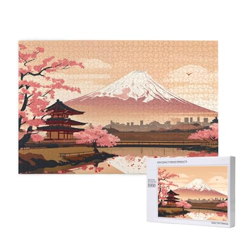 Puzzle 5000 Teile Japan Klassische Puzzles für Erwachsene Berg Anspruchsvolles und Lustig Kreatives Unterhaltungsspiel, Holzpuzzle für Erwachsene Als Geburtstags und Feiertage Geschenk fur Frauen 2T-3 Puzzle 5000 Teile Japan Klassische Puzzles für Erwachsene Berg Anspruchsvolles und Lustig Kreatives Unterhaltungsspiel, Holzpuzzle für Erwachsene Als Geburtstags und Feiertage Geschenk fur Frauen 2T-3 von Tamalsj
