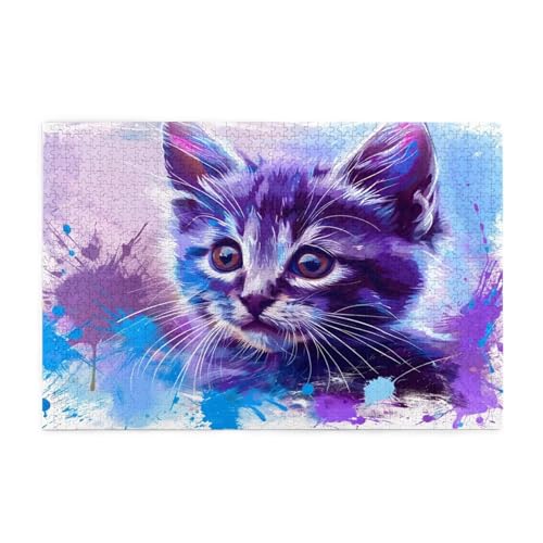 Puzzle 5000 Teile Katze, Abstrakt Holz XXL Puzzle Erwachsene mit Schachtel und Poster, Schwierige, Herausfordernde und Interessant Spiele für Anfänger, Männer/Frauen Wohndekoration Geschenke 1T-2090 Puzzle 5000 Teile Katze, Abstrakt Holz XXL Puzzle Erwachsene mit Schachtel und Poster, Schwierige, Herausfordernde und Interessant Spiele für Anfänger, Männer/Frauen Wohndekoration Geschenke 1T-2090 von Tamalsj