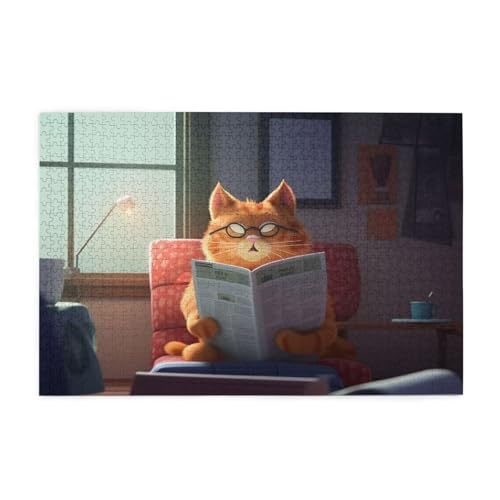 Puzzle 5000 Teile Katze, Niedlich Holz XXL Puzzle Erwachsene mit Schachtel und Poster, Schwierige, Herausfordernde und Interessant Spiele für Anfänger, Männer/Frauen Wohndekoration Geschenke 1T-465 Puzzle 5000 Teile Katze, Niedlich Holz XXL Puzzle Erwachsene mit Schachtel und Poster, Schwierige, Herausfordernde und Interessant Spiele für Anfänger, Männer/Frauen Wohndekoration Geschenke 1T-465 von Tamalsj