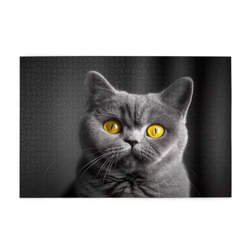 Puzzle 5000 Teile Katze, Tier Holz XXL Puzzle Erwachsene mit Schachtel und Poster, Schwierige, Herausfordernde und Interessant Spiele für Anfänger, Geschenke für Männer/Frauen Wohndekoration 1T-1937 Puzzle 5000 Teile Katze, Tier Holz XXL Puzzle Erwachsene mit Schachtel und Poster, Schwierige, Herausfordernde und Interessant Spiele für Anfänger, Geschenke für Männer/Frauen Wohndekoration 1T-1937 von Tamalsj