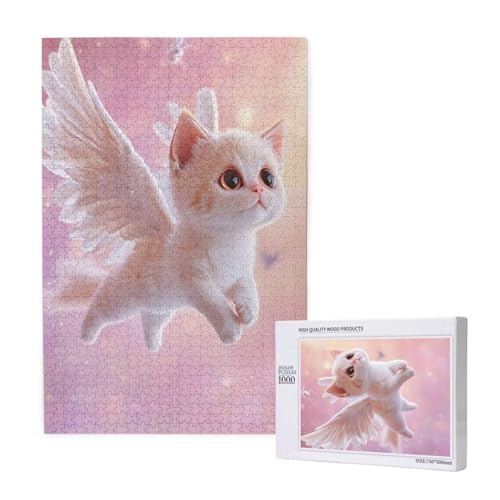 Puzzle 5000 Teile Katze Klassische Puzzles für Erwachsene Flügel Entspannen und Lustig Kreatives Unterhaltungsspiel, Holzpuzzle für Erwachsene Als Geburtstags Feiertage Geschenk fur Frauen 2T-1375 Puzzle 5000 Teile Katze Klassische Puzzles für Erwachsene Flügel Entspannen und Lustig Kreatives Unterhaltungsspiel, Holzpuzzle für Erwachsene Als Geburtstags Feiertage Geschenk fur Frauen 2T-1375 von Tamalsj