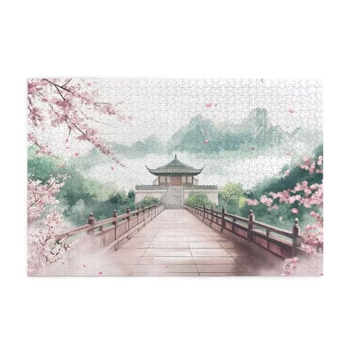 Puzzle 5000 Teile Landschaft, Japan Holz XXL Puzzle Erwachsene mit Schachtel und Poster, Schwierige, Herausfordernde und Interessant Spiele für Anfänger, Männer/Frauen Wohndekoration Geschenke 1T-972 Puzzle 5000 Teile Landschaft, Japan Holz XXL Puzzle Erwachsene mit Schachtel und Poster, Schwierige, Herausfordernde und Interessant Spiele für Anfänger, Männer/Frauen Wohndekoration Geschenke 1T-972 von Tamalsj