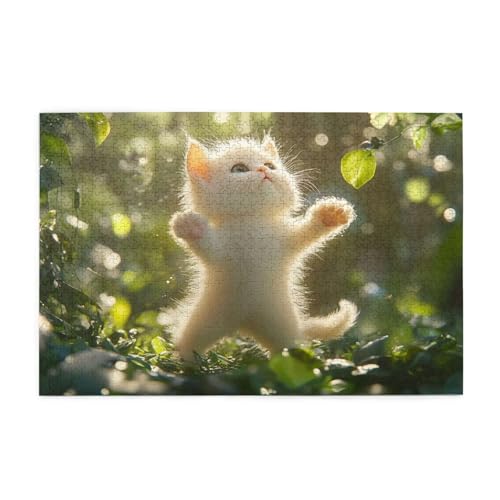 Puzzle 5000 Teile Landschaft, Katze Holz XXL Puzzle Erwachsene mit Schachtel und Poster, Schwierige, Herausfordernde und Interessant Spiele für Anfänger, Männer/Frauen Wohndekoration Geschenke 1T-221 Puzzle 5000 Teile Landschaft, Katze Holz XXL Puzzle Erwachsene mit Schachtel und Poster, Schwierige, Herausfordernde und Interessant Spiele für Anfänger, Männer/Frauen Wohndekoration Geschenke 1T-221 von Tamalsj