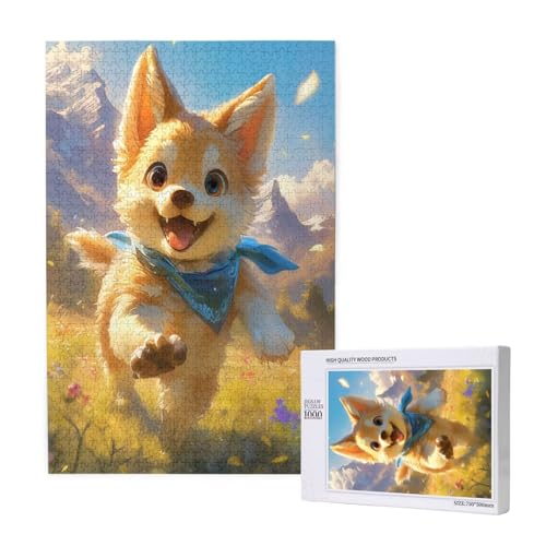 Puzzle 5000 Teile Landschaft Klassische Puzzles für Erwachsene Hund Anspruchsvolles und Lustig Kreatives Unterhaltungsspiel, Holzpuzzle für Erwachsene Als Feiertage Geschenk fur Frauen 2T-1936 von Tamalsj