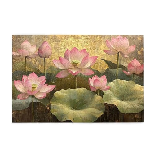 Puzzle 5000 Teile Lotus, Landschaft Holz XXL Puzzle Erwachsene mit Schachtel und Poster, Schwierige, Herausfordernde und Interessant Spiele für Anfänger, Männer/Frauen Wohndekoration Geschenke 1T-1210 Puzzle 5000 Teile Lotus, Landschaft Holz XXL Puzzle Erwachsene mit Schachtel und Poster, Schwierige, Herausfordernde und Interessant Spiele für Anfänger, Männer/Frauen Wohndekoration Geschenke 1T-1210 von Tamalsj