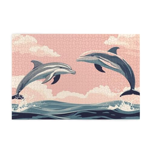 Puzzle 5000 Teile Meer, Delphin Holz XXL Puzzle Erwachsene mit Schachtel und Poster, Schwierige, Herausfordernde und Interessant Spiele für Anfänger, Geschenke für Männer/Frauen Wohndekoration 1T-1339 Puzzle 5000 Teile Meer, Delphin Holz XXL Puzzle Erwachsene mit Schachtel und Poster, Schwierige, Herausfordernde und Interessant Spiele für Anfänger, Geschenke für Männer/Frauen Wohndekoration 1T-1339 von Tamalsj