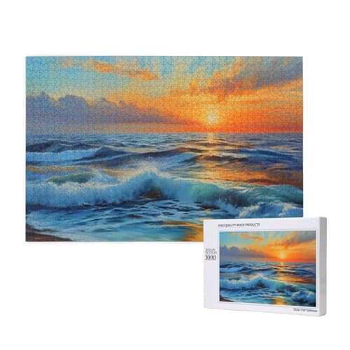 Puzzle 5000 Teile Meer Klassische Puzzles für Erwachsene Sonnenuntergang Anspruchsvolles und Lustig Kreatives Unterhaltungsspiel, Holzpuzzle für Erwachsene Als Feiertage Geschenk fur Frauen 2T-550 Puzzle 5000 Teile Meer Klassische Puzzles für Erwachsene Sonnenuntergang Anspruchsvolles und Lustig Kreatives Unterhaltungsspiel, Holzpuzzle für Erwachsene Als Feiertage Geschenk fur Frauen 2T-550 von Tamalsj