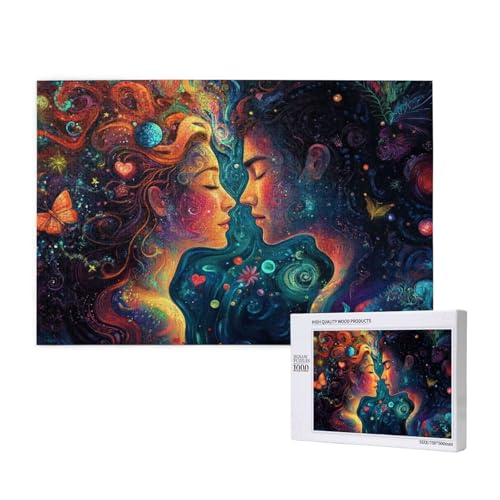 Puzzle 5000 Teile Paar Klassische Puzzles für Erwachsene Abstrakt Entspannen und Lustig Kreatives Unterhaltungsspiel, Holzpuzzle für Erwachsene Als Geburtstags Feiertage Geschenk fur Frauen 2T-419 Puzzle 5000 Teile Paar Klassische Puzzles für Erwachsene Abstrakt Entspannen und Lustig Kreatives Unterhaltungsspiel, Holzpuzzle für Erwachsene Als Geburtstags Feiertage Geschenk fur Frauen 2T-419 von Tamalsj