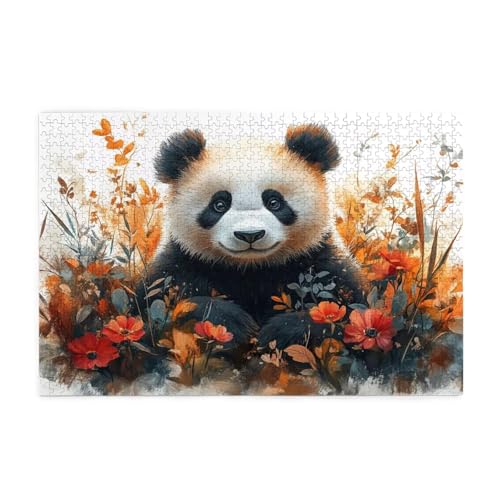 Puzzle 5000 Teile Panda, Blume Holz XXL Puzzle Erwachsene mit Schachtel und Poster, Schwierige, Herausfordernde und Interessant Spiele für Anfänger, Geschenke für Männer/Frauen Wohndekoration 1T-1616 Puzzle 5000 Teile Panda, Blume Holz XXL Puzzle Erwachsene mit Schachtel und Poster, Schwierige, Herausfordernde und Interessant Spiele für Anfänger, Geschenke für Männer/Frauen Wohndekoration 1T-1616 von Tamalsj