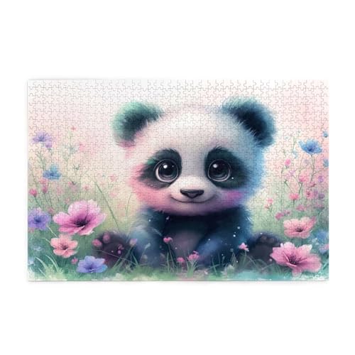 Puzzle 5000 Teile Panda, Blume Holz XXL Puzzle Erwachsene mit Schachtel und Poster, Schwierige, Herausfordernde und Interessant Spiele für Anfänger, Geschenke für Männer/Frauen Wohndekoration 1T-1976 Puzzle 5000 Teile Panda, Blume Holz XXL Puzzle Erwachsene mit Schachtel und Poster, Schwierige, Herausfordernde und Interessant Spiele für Anfänger, Geschenke für Männer/Frauen Wohndekoration 1T-1976 von Tamalsj