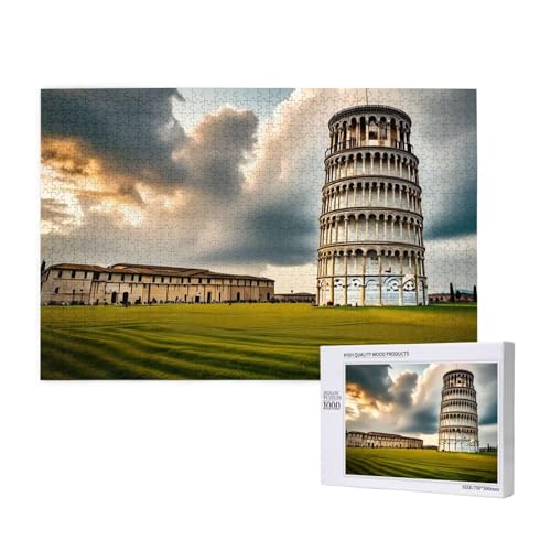 Puzzle 5000 Teile Pizza Klassische Puzzles für Erwachsene Schiefer Turm Anspruchsvolles und Lustig Kreatives Unterhaltungsspiel, Holzpuzzle für Erwachsene Als Feiertage Geschenk fur Frauen 2T-27 Puzzle 5000 Teile Pizza Klassische Puzzles für Erwachsene Schiefer Turm Anspruchsvolles und Lustig Kreatives Unterhaltungsspiel, Holzpuzzle für Erwachsene Als Feiertage Geschenk fur Frauen 2T-27 von Tamalsj