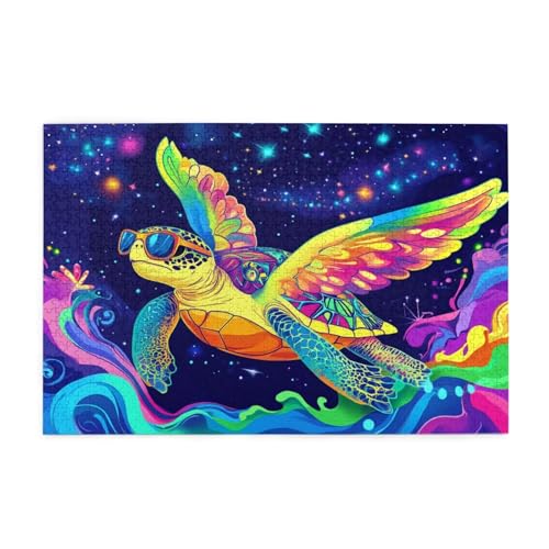 Puzzle 5000 Teile Schildkröte, Flügel Holz XXL Puzzle Erwachsene mit Schachtel und Poster, Schwierige, Herausfordernde und Interessant Spiele für Anfänger, Frauen Wohndekoration Geschenke 1T-1686 Puzzle 5000 Teile Schildkröte, Flügel Holz XXL Puzzle Erwachsene mit Schachtel und Poster, Schwierige, Herausfordernde und Interessant Spiele für Anfänger, Frauen Wohndekoration Geschenke 1T-1686 von Tamalsj