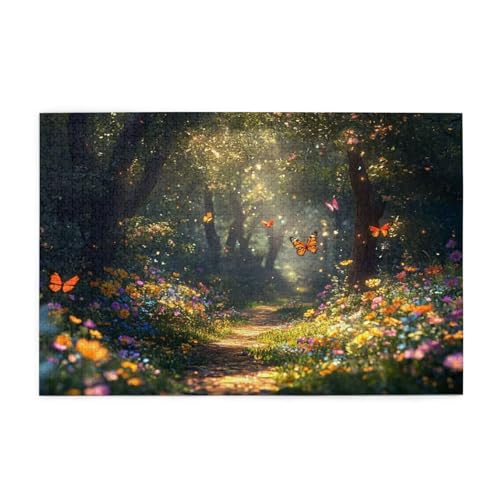 Puzzle 5000 Teile Schmetterling, Landschaft Holz XXL Puzzle Erwachsene mit Schachtel und Poster, Schwierige, Herausfordernde und Interessant Spiele für Anfänger, Frauen Wohndekoration Geschenke 1T-107 Puzzle 5000 Teile Schmetterling, Landschaft Holz XXL Puzzle Erwachsene mit Schachtel und Poster, Schwierige, Herausfordernde und Interessant Spiele für Anfänger, Frauen Wohndekoration Geschenke 1T-107 von Tamalsj