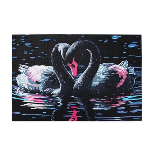 Puzzle 5000 Teile Schwan, See Holz XXL Puzzle Erwachsene mit Schachtel und Poster, Schwierige, Herausfordernde und Interessant Spiele für Anfänger, Geschenke für Männer/Frauen Wohndekoration 1T-658 Puzzle 5000 Teile Schwan, See Holz XXL Puzzle Erwachsene mit Schachtel und Poster, Schwierige, Herausfordernde und Interessant Spiele für Anfänger, Geschenke für Männer/Frauen Wohndekoration 1T-658 von Tamalsj