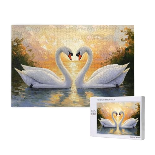 Puzzle 5000 Teile Schwan Klassische Puzzles für Erwachsene See Anspruchsvolles und Lustig Kreatives Unterhaltungsspiel,Holzpuzzle für Erwachsene Als Geburtstags Feiertage Geschenk fur Frauen 2T-567 Puzzle 5000 Teile Schwan Klassische Puzzles für Erwachsene See Anspruchsvolles und Lustig Kreatives Unterhaltungsspiel,Holzpuzzle für Erwachsene Als Geburtstags Feiertage Geschenk fur Frauen 2T-567 von Tamalsj