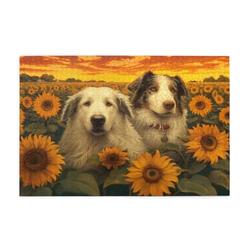 Puzzle 5000 Teile Sonnenblume, Tier Holz XXL Puzzle Erwachsene mit Schachtel und Poster, Schwierige, Herausfordernde und Interessant Spiele für Anfänger, Männer/Frauen Wohndekoration Geschenke 1T-1340 Puzzle 5000 Teile Sonnenblume, Tier Holz XXL Puzzle Erwachsene mit Schachtel und Poster, Schwierige, Herausfordernde und Interessant Spiele für Anfänger, Männer/Frauen Wohndekoration Geschenke 1T-1340 von Tamalsj