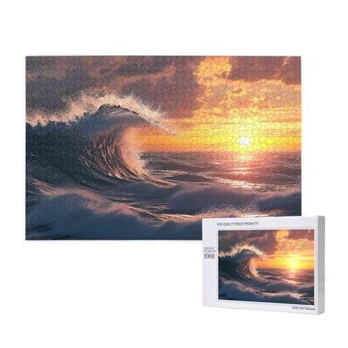 Puzzle 5000 Teile Sonnenuntergang Klassische Puzzles für Erwachsene Meer Anspruchsvolles und Lustig Kreatives Unterhaltungsspiel, Holzpuzzle für Erwachsene Als Feiertage Geschenk fur Frauen 2T-489 Puzzle 5000 Teile Sonnenuntergang Klassische Puzzles für Erwachsene Meer Anspruchsvolles und Lustig Kreatives Unterhaltungsspiel, Holzpuzzle für Erwachsene Als Feiertage Geschenk fur Frauen 2T-489 von Tamalsj