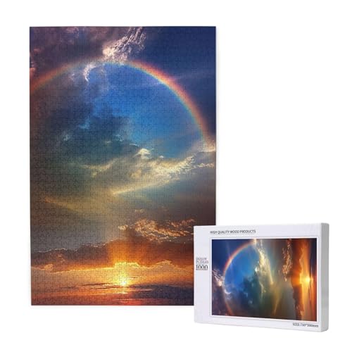 Puzzle 5000 Teile Sonnenuntergang Klassische Puzzles für Erwachsene Regenbogen Entspannen und Lustig Kreatives Unterhaltungsspiel, Holzpuzzle für Erwachsene Als Feiertage Geschenk fur Frauen 2T-1857 Puzzle 5000 Teile Sonnenuntergang Klassische Puzzles für Erwachsene Regenbogen Entspannen und Lustig Kreatives Unterhaltungsspiel, Holzpuzzle für Erwachsene Als Feiertage Geschenk fur Frauen 2T-1857 von Tamalsj
