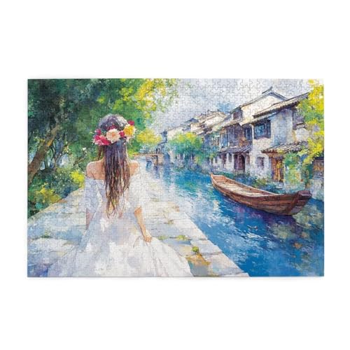 Puzzle 5000 Teile Stadt, Boot Holz XXL Puzzle Erwachsene mit Schachtel und Poster, Schwierige, Herausfordernde und Interessant Spiele für Anfänger, Geschenke für Männer/Frauen Wohndekoration 1T-1290 Puzzle 5000 Teile Stadt, Boot Holz XXL Puzzle Erwachsene mit Schachtel und Poster, Schwierige, Herausfordernde und Interessant Spiele für Anfänger, Geschenke für Männer/Frauen Wohndekoration 1T-1290 von Tamalsj
