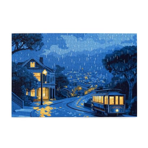 Puzzle 5000 Teile Stadt, Nachtansicht Holz XXL Puzzle Erwachsene mit Schachtel und Poster, Schwierige, Herausfordernde und Interessant Spiele für Anfänger, Frauen Wohndekoration Geschenke 1T-733 Puzzle 5000 Teile Stadt, Nachtansicht Holz XXL Puzzle Erwachsene mit Schachtel und Poster, Schwierige, Herausfordernde und Interessant Spiele für Anfänger, Frauen Wohndekoration Geschenke 1T-733 von Tamalsj