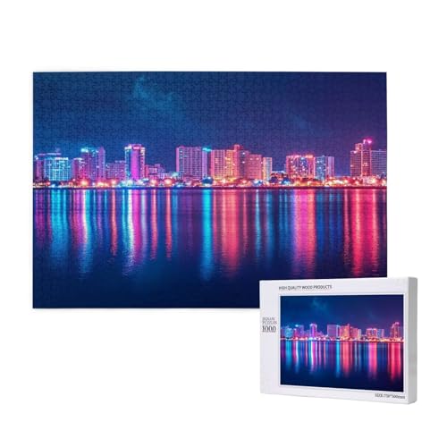 Puzzle 5000 Teile Stadt Klassische Puzzles für Erwachsene Nachtansicht Anspruchsvolles und Lustig Kreatives Unterhaltungsspiel, Holzpuzzle für Erwachsene Als Feiertage Geschenk fur Frauen 2T-581 Puzzle 5000 Teile Stadt Klassische Puzzles für Erwachsene Nachtansicht Anspruchsvolles und Lustig Kreatives Unterhaltungsspiel, Holzpuzzle für Erwachsene Als Feiertage Geschenk fur Frauen 2T-581 von Tamalsj