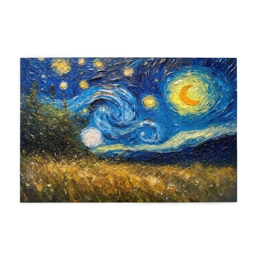 Puzzle 5000 Teile Sternenhimmel, Abstrakt Holz XXL Puzzle Erwachsene mit Schachtel und Poster, Schwierige, Herausfordernde und Interessant Spiele für Anfänger, Frauen Wohndekoration Geschenke 1T-1820 Puzzle 5000 Teile Sternenhimmel, Abstrakt Holz XXL Puzzle Erwachsene mit Schachtel und Poster, Schwierige, Herausfordernde und Interessant Spiele für Anfänger, Frauen Wohndekoration Geschenke 1T-1820 von Tamalsj