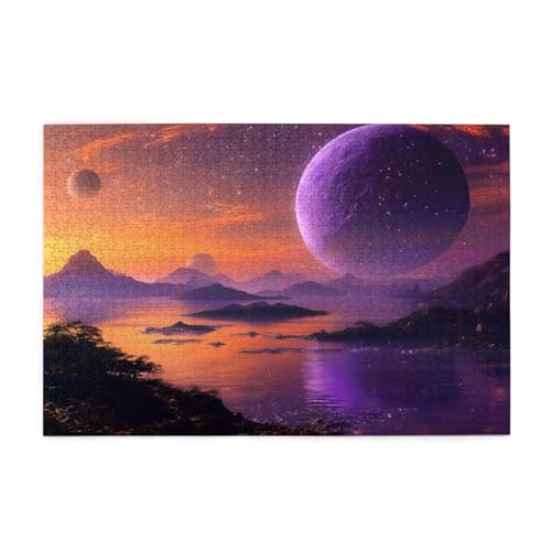 Puzzle 5000 Teile Sternenhimmel, Traum Holz XXL Puzzle Erwachsene mit Schachtel und Poster, Schwierige, Herausfordernde und Interessant Spiele für Anfänger, Frauen Wohndekoration Geschenke 1T-1031 Puzzle 5000 Teile Sternenhimmel, Traum Holz XXL Puzzle Erwachsene mit Schachtel und Poster, Schwierige, Herausfordernde und Interessant Spiele für Anfänger, Frauen Wohndekoration Geschenke 1T-1031 von Tamalsj