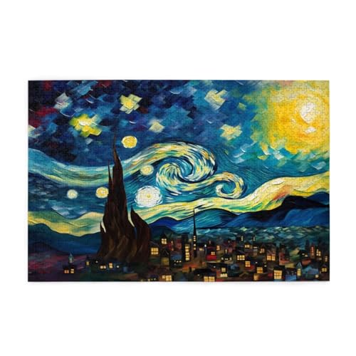 Puzzle 5000 Teile Sternenhimmel,Nachtansicht Holz XXL Puzzle Erwachsene mit Schachtel und Poster,Schwierige,Herausfordernde und Interessant Spiele für Anfänger,Frauen Wohndekoration Geschenke 1T-71 Puzzle 5000 Teile Sternenhimmel,Nachtansicht Holz XXL Puzzle Erwachsene mit Schachtel und Poster,Schwierige,Herausfordernde und Interessant Spiele für Anfänger,Frauen Wohndekoration Geschenke 1T-71 von Tamalsj