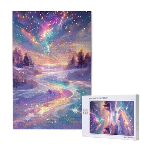 Puzzle 5000 Teile Sternenhimmel Klassische Puzzles für Erwachsene Aurora Anspruchsvolles und Lustig Kreatives Unterhaltungsspiel, Holzpuzzle für Erwachsene Als Feiertage Geschenk fur Frauen 2T-1694 Puzzle 5000 Teile Sternenhimmel Klassische Puzzles für Erwachsene Aurora Anspruchsvolles und Lustig Kreatives Unterhaltungsspiel, Holzpuzzle für Erwachsene Als Feiertage Geschenk fur Frauen 2T-1694 von Tamalsj