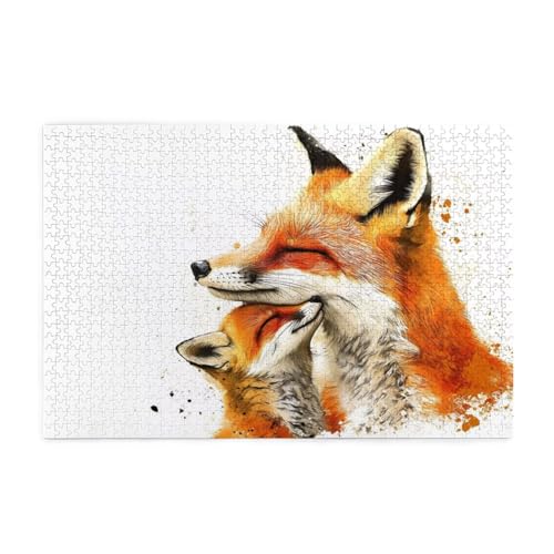Puzzle 5000 Teile Tier, Fuchs Holz XXL Puzzle Erwachsene mit Schachtel und Poster, Schwierige, Herausfordernde und Interessant Spiele für Anfänger, Geschenke für Männer/Frauen Wohndekoration 1T-483 Puzzle 5000 Teile Tier, Fuchs Holz XXL Puzzle Erwachsene mit Schachtel und Poster, Schwierige, Herausfordernde und Interessant Spiele für Anfänger, Geschenke für Männer/Frauen Wohndekoration 1T-483 von Tamalsj