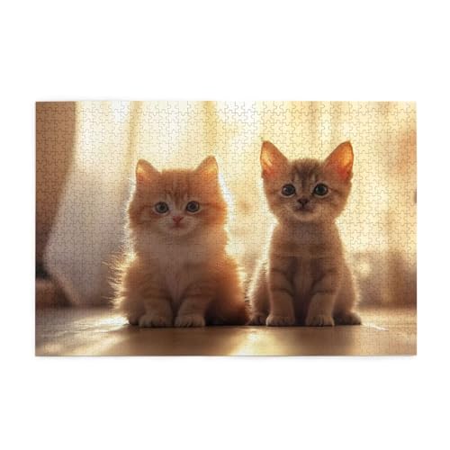 Puzzle 5000 Teile Tier, Katze Holz XXL Puzzle Erwachsene mit Schachtel und Poster, Schwierige, Herausfordernde und Interessant Spiele für Anfänger, Geschenke für Männer/Frauen Wohndekoration 1T-1632 Puzzle 5000 Teile Tier, Katze Holz XXL Puzzle Erwachsene mit Schachtel und Poster, Schwierige, Herausfordernde und Interessant Spiele für Anfänger, Geschenke für Männer/Frauen Wohndekoration 1T-1632 von Tamalsj