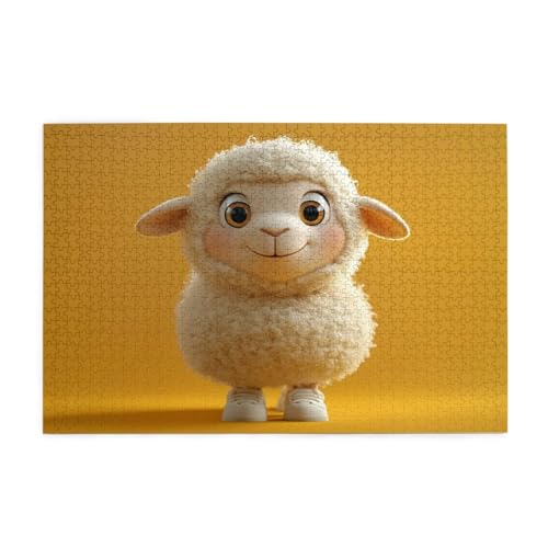 Puzzle 5000 Teile Tier, Schaf Holz XXL Puzzle Erwachsene mit Schachtel und Poster, Schwierige, Herausfordernde und Interessant Spiele für Anfänger, Geschenke für Männer/Frauen Wohndekoration 1T-511 Puzzle 5000 Teile Tier, Schaf Holz XXL Puzzle Erwachsene mit Schachtel und Poster, Schwierige, Herausfordernde und Interessant Spiele für Anfänger, Geschenke für Männer/Frauen Wohndekoration 1T-511 von Tamalsj